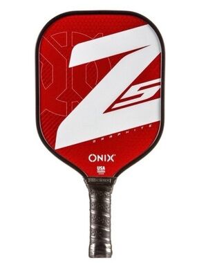 Onix Z5 Graphite Wide Body Pickleball Paddle Red Pickle Ball USAPA Approved